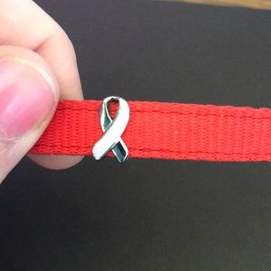 Keep Collective Awareness Ribbon Charm